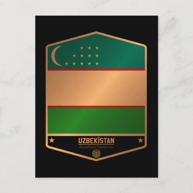 Cartão Postal Usbequistão (Frente)