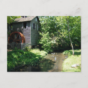 Cartão Postal Usina e Creek Antigos