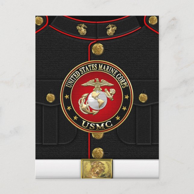 Cartão Postal USMC EGA [Edição Especial] [3D] (Frente)
