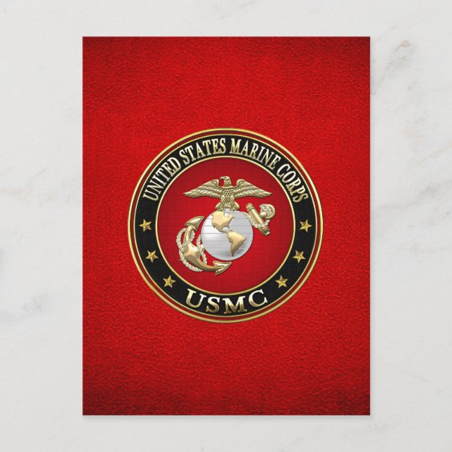 Cartão Postal USMC EGA [Edição Especial] [3D] (Frente)