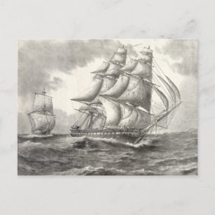 Cartão Postal USS Constitution