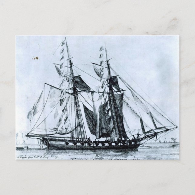 Cartão Postal USS Enterprise (Frente)