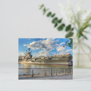 Cartão Postal USS Intrepid