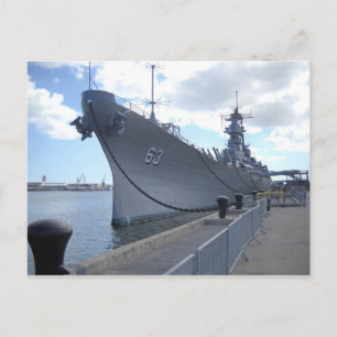 Cartão Postal USS Missouri