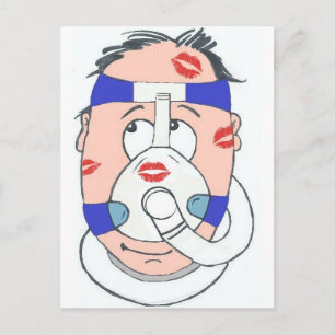 Cartão Postal Usuários do CPAP fazem amantes melhores