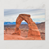 Utá, EUA. Arco delicado no parque nacional dos