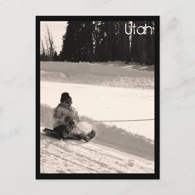 Cartão Postal Utah (Frente)