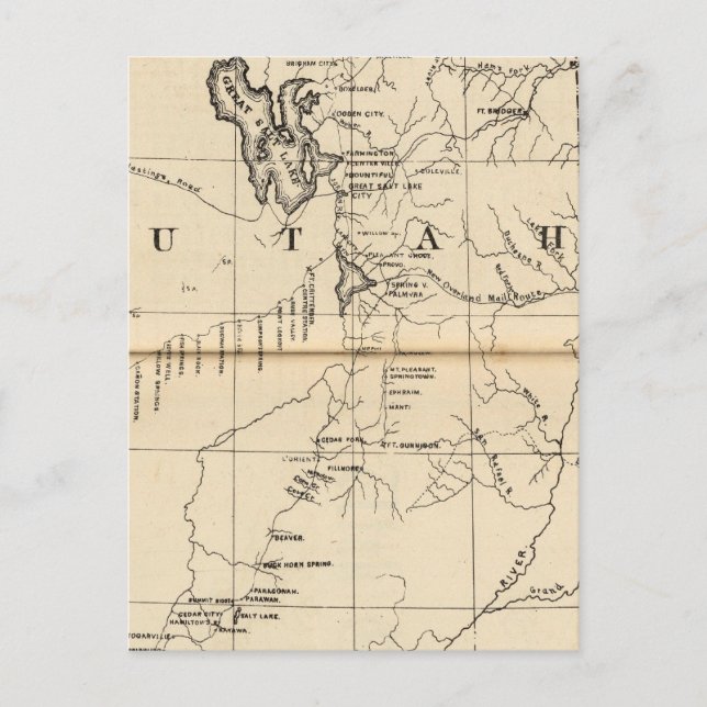 Cartão Postal Utah 9 (Frente)