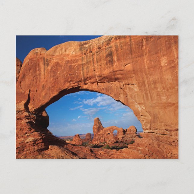 Cartão Postal Utah, Arches National Park, Turret Arch 3 (Frente)