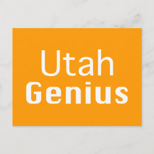 Cartão Postal Utah Genius Gifts