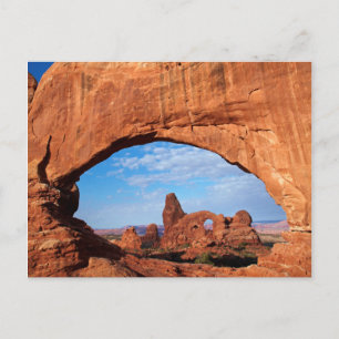 Cartão Postal Utah, Parque Nacional Arches, Arco Turret 2