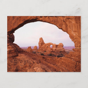 Cartão Postal Utah, Parque Nacional Arches, Turret Arch 1