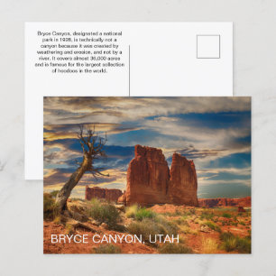 Cartão Postal Utah Parque Nacional Bryce Canyon