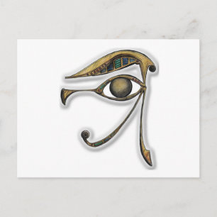 Cartão Postal Utchat - Amulet of Protection