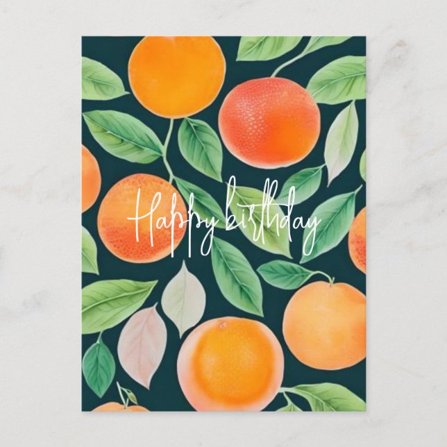 Cartão Postal utilização de plantas (Frente)