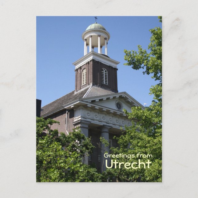 Cartão Postal Utrecht (Frente)