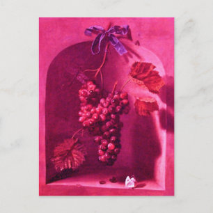 Cartão Postal UVAS PENDURADAS Viticultura Antiga,Vinha Rústica