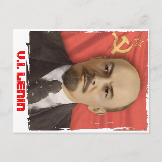 Cartão postal "V.I. LENIN" (Frente)