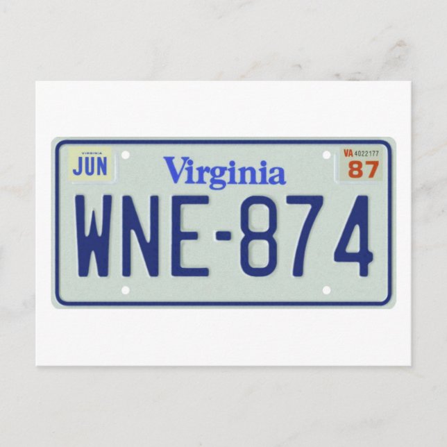 CARTÃO POSTAL VA87 (Frente)