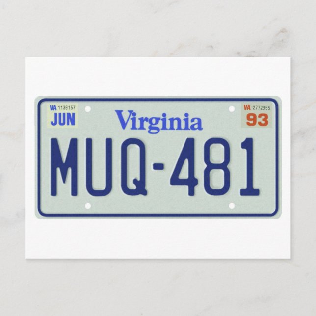 Cartão Postal VA93 Postcard (Frente)