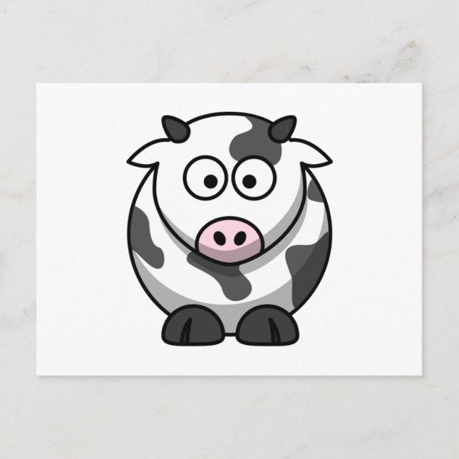 Cartão Postal Vaca (Frente)