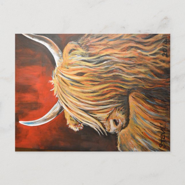 Cartão Postal Vaca Orgulhosa (Frente)