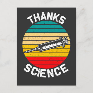 Cartão Postal Vacinação contra a vacinação contra a vacinaç