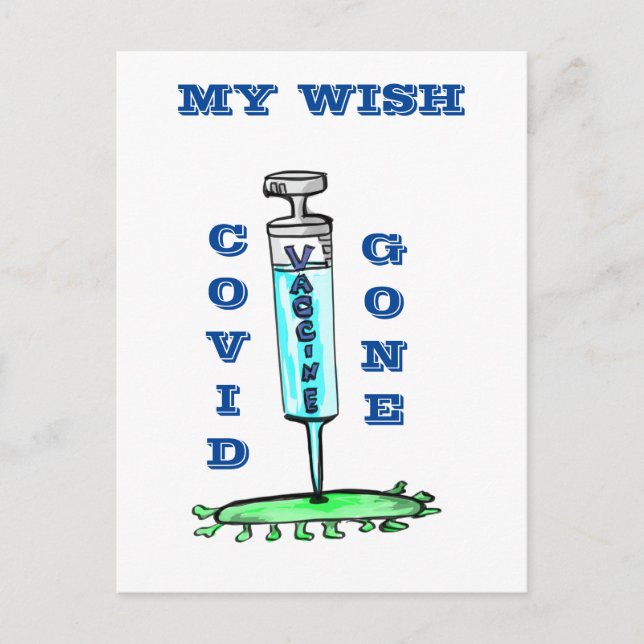 Cartão Postal Vacinar (Frente)