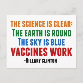Cartão Postal Vacinas