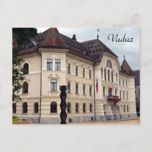 Cartão Postal vaduz bldg