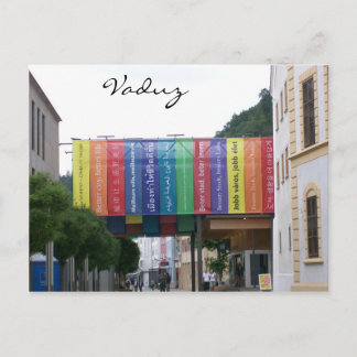 Cartão Postal Vaduz Liechtenstein