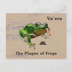 Cartão Postal Va'era - Sapos
