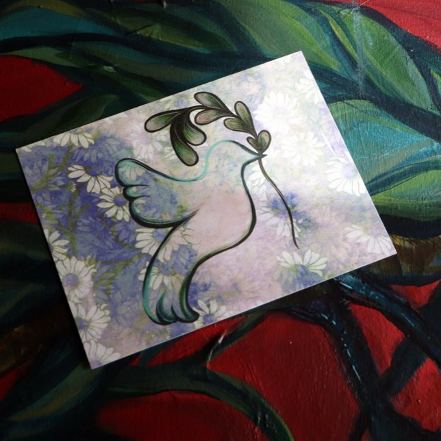 Cartão Postal Vaga da Esperança e da Paz (Criador carregado)