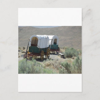 Cartão Postal Vagões Cobertos