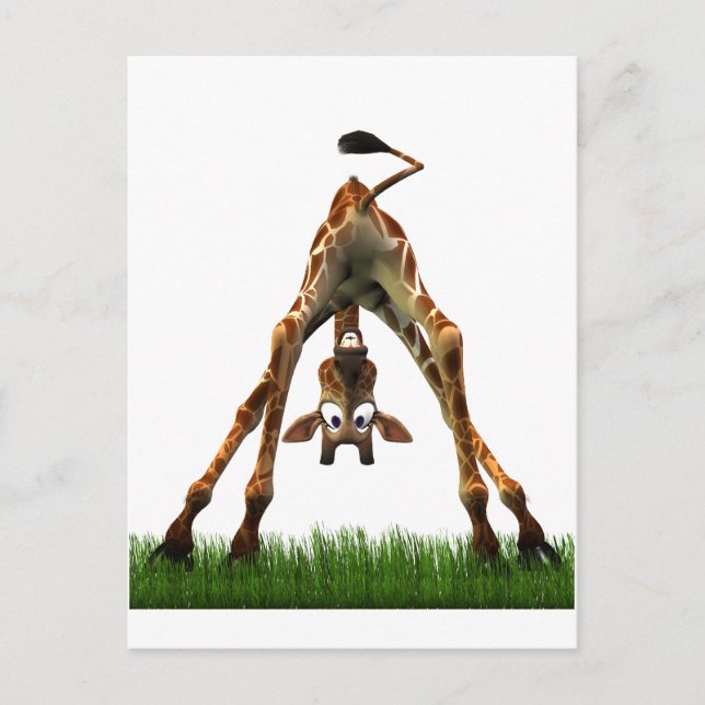 Cartão Postal Vaia! Diz o Giraffe. da Olympia (Frente)