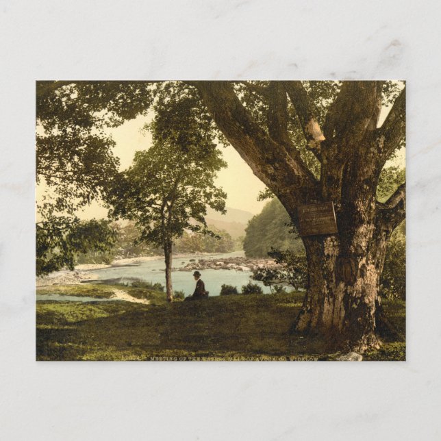 Cartão Postal Vale da Avoca, County Wicklow (Frente)