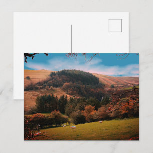 Cartão Postal Vale da Bandeira País de Gales