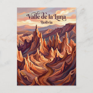 Cartão Postal Vale da Lua Bolívia