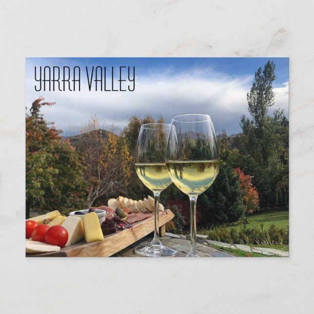 Cartão Postal vale de charcuterie yarra (Frente)