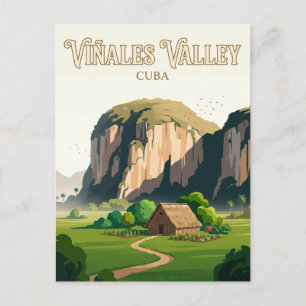 Cartão Postal Vale de Viñales Cuba