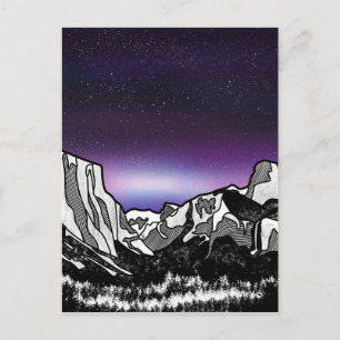 Cartão Postal Vale de Yosemite