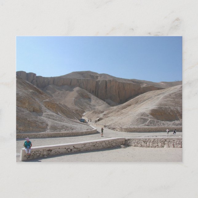 Cartão Postal Vale Do Cartão-Postal Dos Reis, Luxor Egito (Frente)