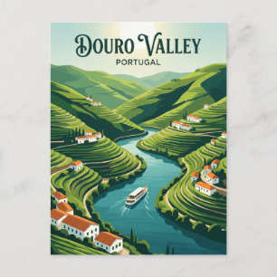 Cartão Postal Vale do Douro Portugal