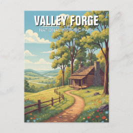 Cartão Postal Vale Forge Parque Histórico Nacional Viagem