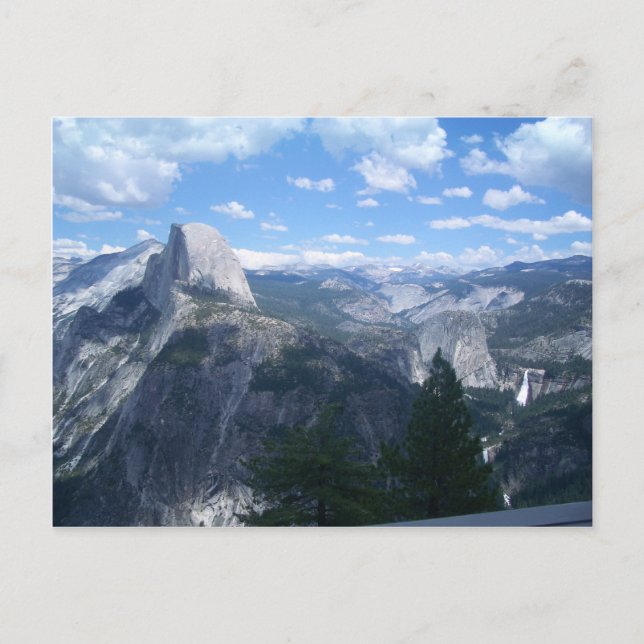 Cartão Postal Vale Yosemite do Glacier Point (Frente)