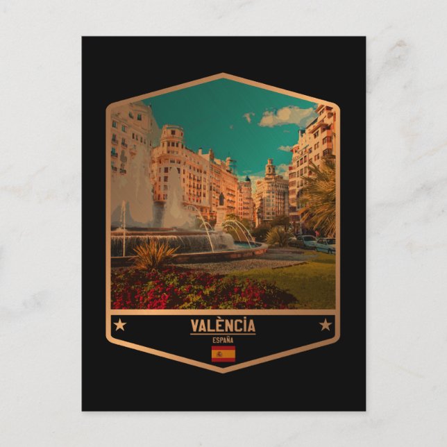 Cartão Postal Valência (Frente)