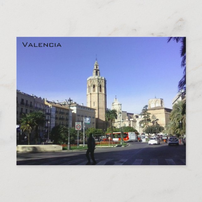 Cartão Postal Valencia (Frente)