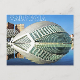 Cartão Postal Valência, Cidade de Artes e Ciências