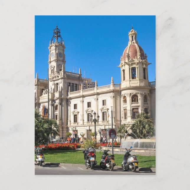 Cartão Postal Valencia, Espanha (Frente)