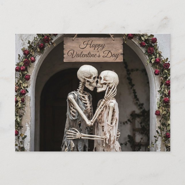 Cartão Postal Valentine's Day (Frente)